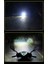 2x H4 Motosiklet Mini LED Projektör Far Ampulleri Çift Renkler Beyaz Sarı Atv Scooter E-Bisiklet Kafa Işık Lambası (Yurt Dışından) 4