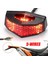 5 Arada 1 Motosiklet LED Sinyalleri Arka Kuyruk Frenli Işık Plakası Universal Red Durdur (Yurt Dışından) 2