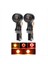 2pcs Motosiklet 12V Turn Sinyal Işığı 4pin Göstergesi Işık Arka Lamba Lambası Fren Lambası Daul Renk Sarı Kırmızı Işık (Yurt Dışından) 4