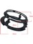 2x 5 75 Inç Siyah Araç Far Yuvarlak Montaj Braketi Harley Touring Softail Jeep Far Adaptörü Için Uygun (Yurt Dışından) 3