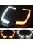 Motosiklet LED Fairing Grille Turn Sinyal Işıkları Harley Touring Street Electra Glide Tri Glide Flhtk Flhtcu Flhtkse (Yurt Dışından) 4