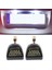 2pcs Araba LED Plaka Plaka Işıkları Chevrolet Silverado 1500 2500 3500 Çığ Tahoe Gmc Sierra Araç Aksesuarları (Yurt Dışından) 4