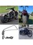 Harley Dyna Fatboy Softail Sportster Için LED Dönüş Sinyali Işığı ile Motosiklet Orak Dikiz Yan Ayna (Yurt Dışından) 5