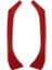 22-23 Kırmızı Için Gerçek Yumuşak Karbon Fiber Çıkartma (Yurt Dışından) 2