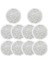 10 Pcs S7001 Pedler Köpekbalığı S7001 Için Yedek Steam Paspas Pedleri, Köpekbalığı S7000AMZ, S7000 S7001TGT S7201 Serisi Steam Mop Pedler (Yurt Dışından) 1