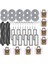 40PCS Dreame Bot L10 Prime / L10S Pro / L10 Pro Robot Vakum Ana Yan Fırça Filtresi Mop Kumaş Parçaları (Yurt Dışından) 1