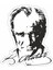 Atatürk - Mustafa Kemal Atatürk Sticker - Araba - Oto - Motosiklet Sticker 00017 1