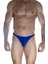 Erkek Mavi Arkası Büzgülü Brazillian Slip 3