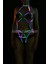 Erotik Iç Giyim Reflektörlü Seksi Body Harness 3