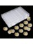 Madeni Para Kapsülleri 30MM Plastik Para Tutucular Köpük Koruma Contalı Madeni Para Toplama Malzemeleri (17/20/25/27/30MM) -3 Paket (Yurt Dışından) 5