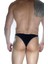 Erkek Arkası Büzgülü Siyah Brazillian Slip 1