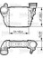 X TURBO RADYATÖRÜ INTERCOOLER BORA-GOLF 4-A3-LEON-OCTAVIA 1.9 TDI 1J0145803N 1
