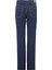 Lıly Bootcut Fit Koyu Indigo Rinse Kadın Jean Pantolon 2