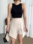 Iki Düğmeli Şort Etek S24046 3