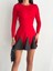 Eteği Kloş Crep Mini Elbise S1267 1