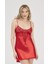 329 Kırmızı Saten Gecelik 1