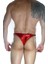 Erkek Arkası Büzgülü Kırmızı Brazillian Slip 1
