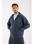 Erkek %100 Pamuk Fermuarlı Kapüşonlu Sweatshirt - Basic Rahat Hoodie 6