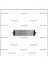 TURBO RADYATÖRÜ (INTERCOOLER) CRAFTER 2006-2012 DÜZ BOĞAZ BRAZING 2E0145804 1