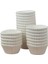 Hediye Sepeti Takribi 200 Adet Büyük Boy Beyaz Muffin Kek Kalıbı, Cupcake Kağıdı, Browine Kalıbı 50X40 mm 2
