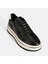 Erkek Siyah Bağcıklı Deri Spor Ayakkabı 5