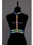Renkli Reflektörlü Göğüs Harness, Karanlıkta Parlayan Göğüs Harness - APFT205 3
