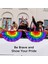6 Adet Gururlu Fan Bayrağı Gökkuşağı Kiraz Kuşu 1 5x3 Ft Afiş Eşcinsel Süslemeler Parti Malzemeleri Lgbtq Gururlu Duvar Dekoru Bir (Yurt Dışından) 3