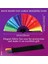 4pcs Glitter Rainbow Hand Fan Elde Taşına Fan Performansı Clack Dance Fan Çin Festival Fan Dekoratif Katlanır Fan (Yurt Dışından) 5