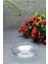 Çay Tabağı 6'lı Set Yerli Üretim Şeffaf Cam 101 mm Ağız Çapı 4