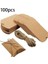 100 Pcs Kraft Kağıt Yastık Kutuları Sicim Noel ve Cadılar Bayramı Düğün Ambalaj Kutuları ile Şeker Kutuları (Yurt Dışından) 2