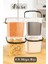 4'lü Şeffaf Saklama Kabı Seti 6 Litre Çok Amaçlı Kullanım İçin 3
