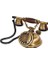 Eskitme Telefon Pirinç Malzeme ile Nostaljik Tasarım 26 cm Klasik Kullanım 1