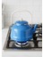 Alev Vintage Demlik - Emaye Çaydanlık Kettle - Mavi - 3.5 Litre 7