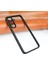 Galaxy S25 Fe Kılıf Kamera Korumalı Şeffaf Arka Yüzey Blt New Roll Kapak - Siyah 6