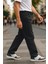 Erkek Yüksek Bel Bol Kesim Baggy Loose Fit Jean PANTOLON-C352 4