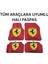 Lüx Oto Halı Paspas Desenli Yıkanabilir Universal (Her Araca Uyumlu)(Ferari) 1