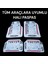 Lüx Oto Halı Paspas Desenli Yıkanabilir Universal (Her Araca Uyumlu)(Tokyo) 1