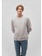 Erkek Gri M0s10276-81582 Bisiklet Yaka Sweatshirt 16