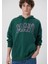 Erkek Zümrüt Yeşili M067149-71874 Kapişonlu Sweatshirt 18
