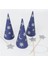 - Wizard Party Hats & Wands - Sihirbaz Parti Şapkaları & Sihirli Değnekler (6lı) 1