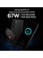 67W USB-C + USB-A 3 Port Hızlı Şarj Aleti PPS 2.0 Desteği Isı Düşüren GaN Pro Destekli Akım Korumalı Güç Adaptörü iPhone & Android & iPad & MacBook Type-C Black - ACH09458 3