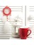 2x Ahşap Daire Yuvarlak Yakalayıcı Diy Kasnağı Çiçek Çelenk Evi Bahçe Bitki Dekor Asılı Sepet 15CM (Yurt Dışından) 3