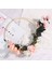 2pcs Ahşap Daire Yuvarlak Yakalayıcı Diy Kasnağı Çiçek Çelenk Evi Bahçe Bitki Dekor Asılı Sepet 18CM &amp 10CM (Yurt Dışından) 2