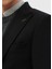 Siyah Desenli Zeroweight Slim Fit Yün Karışımlı Ceket 10