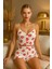Kadın Dudak Desenli Şortlu Pijama Takımı 2