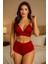 Yüksek Bel Şortlu Bralet Takım V1700 1