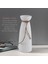 Beyaz Seramik Vazo Minimalist Stil Dekorasyonu Modern Ev Dekorasyonu Porselen Vazo Mat Tasarım (B Stili) (Yurt Dışından) 2