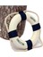 2pcs Gemiye Hoş Geldiniz Köpük Nautical Life Lifebuoy Yüzük Tekne Duvar Ev Dekorasyonu 50 cm Mavi ve Kırmızı (Yurt Dışından) 5