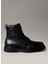Siyah Erkek Bot Combat Ess Lace Up Zıp Boot Aop 1
