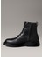 Siyah Erkek Bot Combat Ess Lace Up Zıp Boot Aop 2